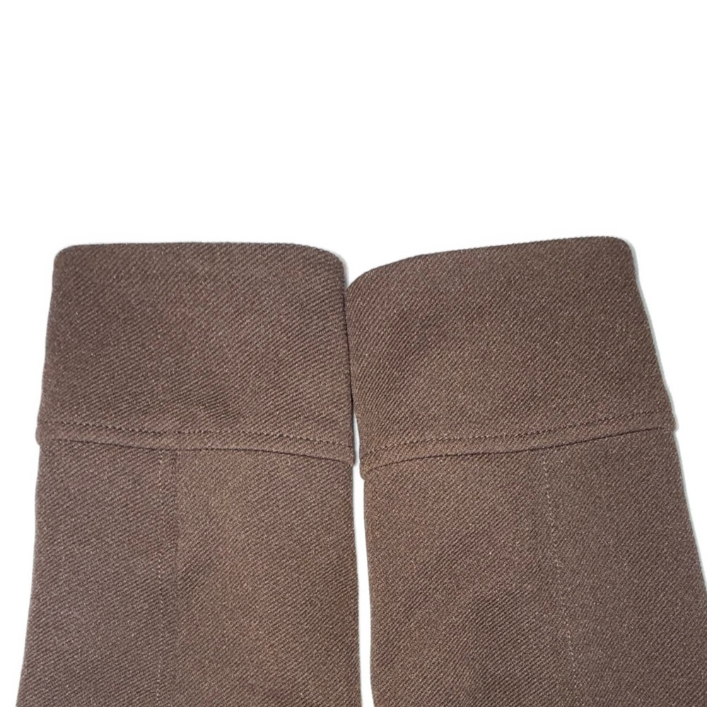 Karen Kane Lifestyle Chocolate Brown Zip Jacket Workwear Minimalist Size 8 - Picture 5 of 11